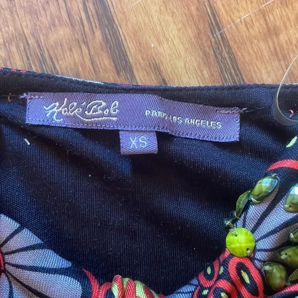 Hale Bob strapless top. Beading at top on front. Perfect condition - Picture 3 of 4